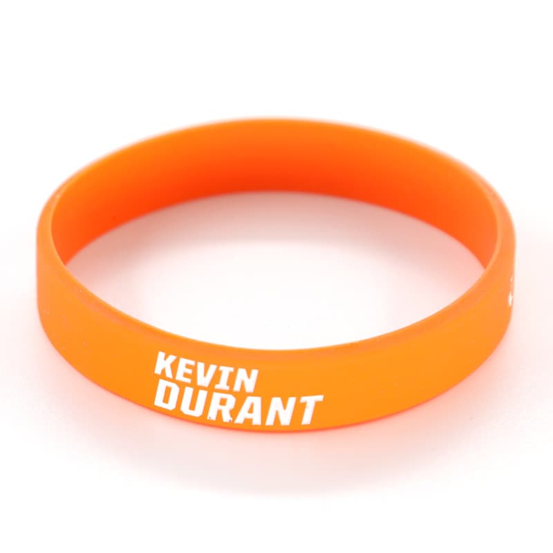 Single Color Fill Silicone Wristband
