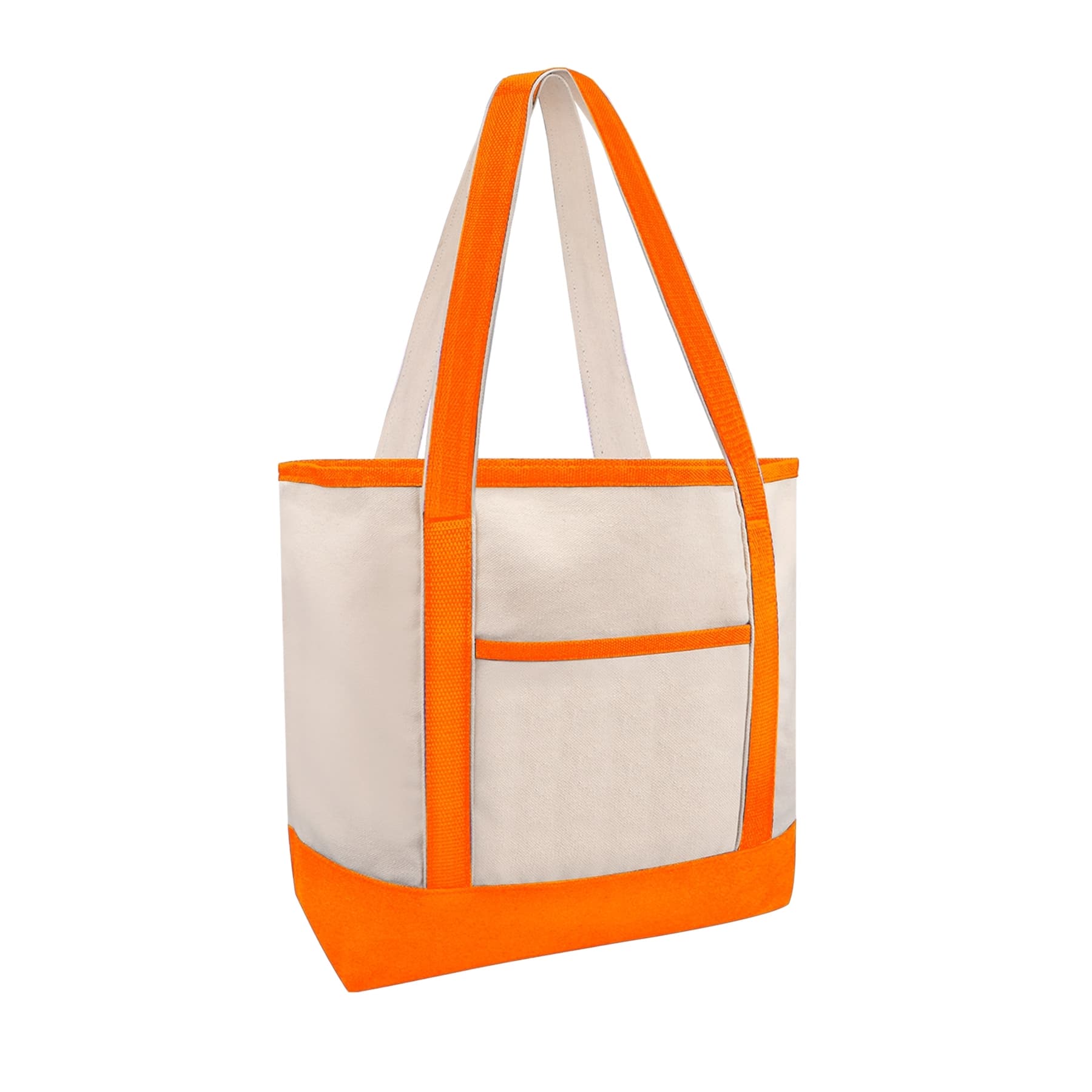 12oz. Natural Canvas Boat Tote w/ Reinforced Handle thumbnail 8