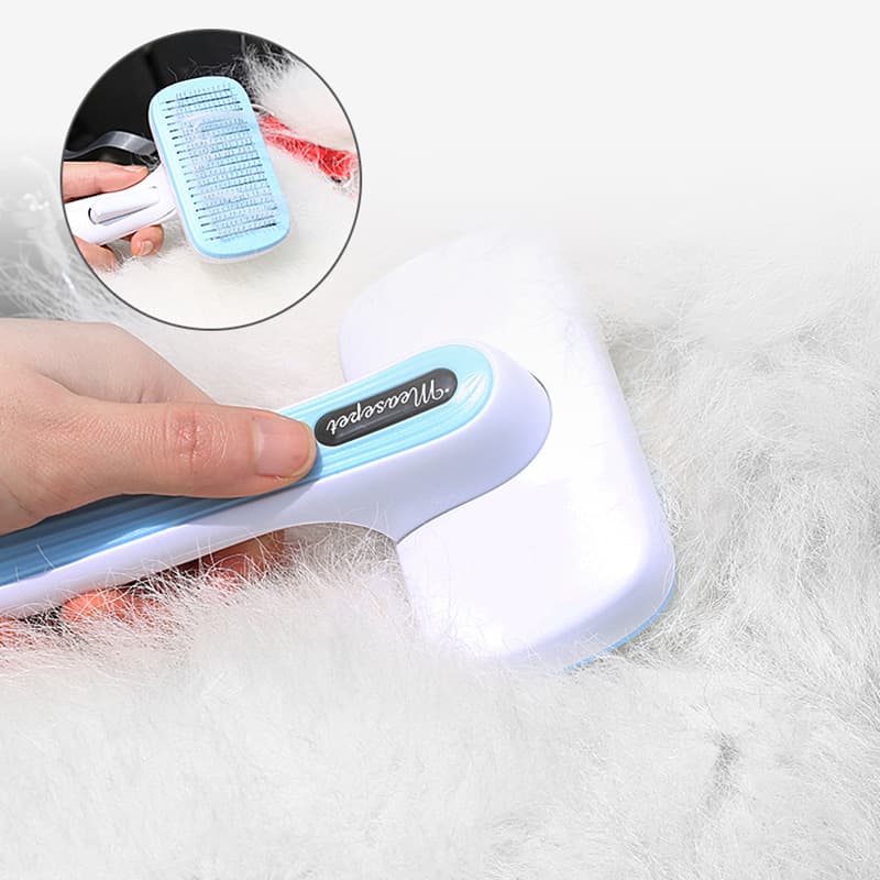 Pet Grooming Brush Self Cleaning Slicker thumbnail 6
