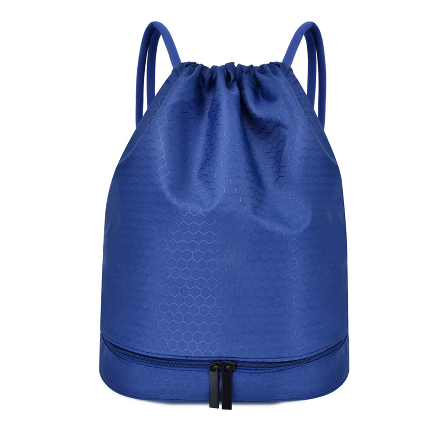 Oxford Sports Drawstring Bag with Shoes Compartment thumbnail 7