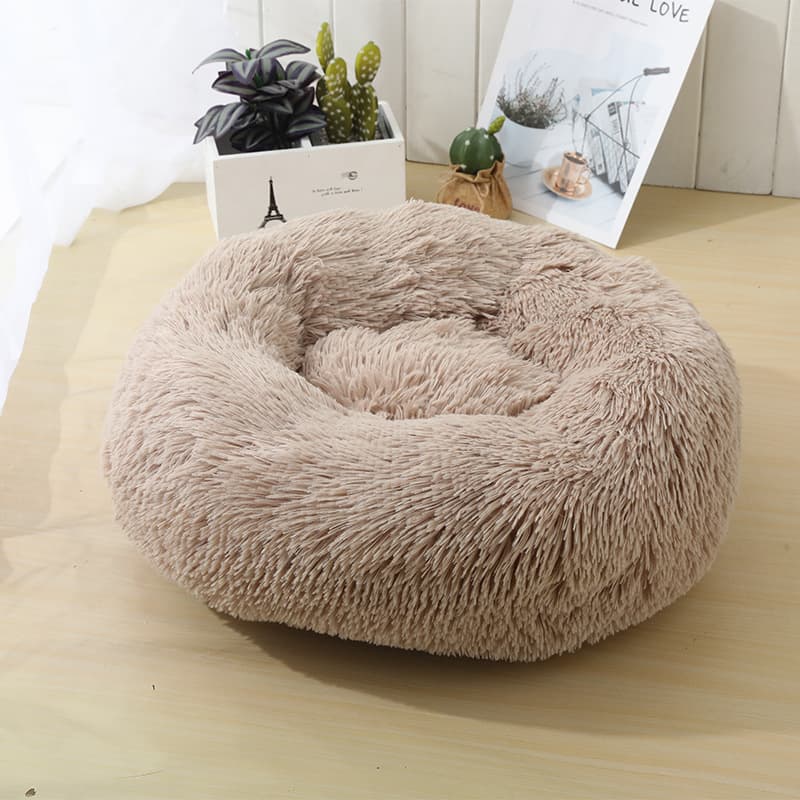 Pet Beds for Cats Dog Memory Foam Donut Cuddler thumbnail 8
