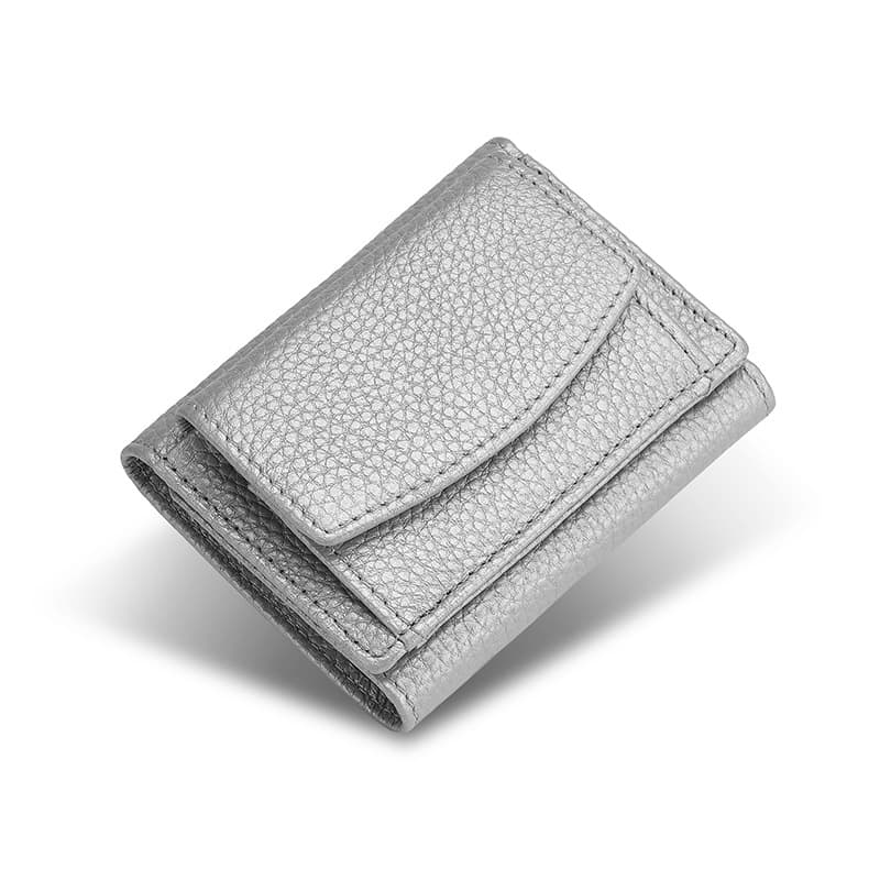 Genuine Leather mini ladies purse wallet thumbnail 13