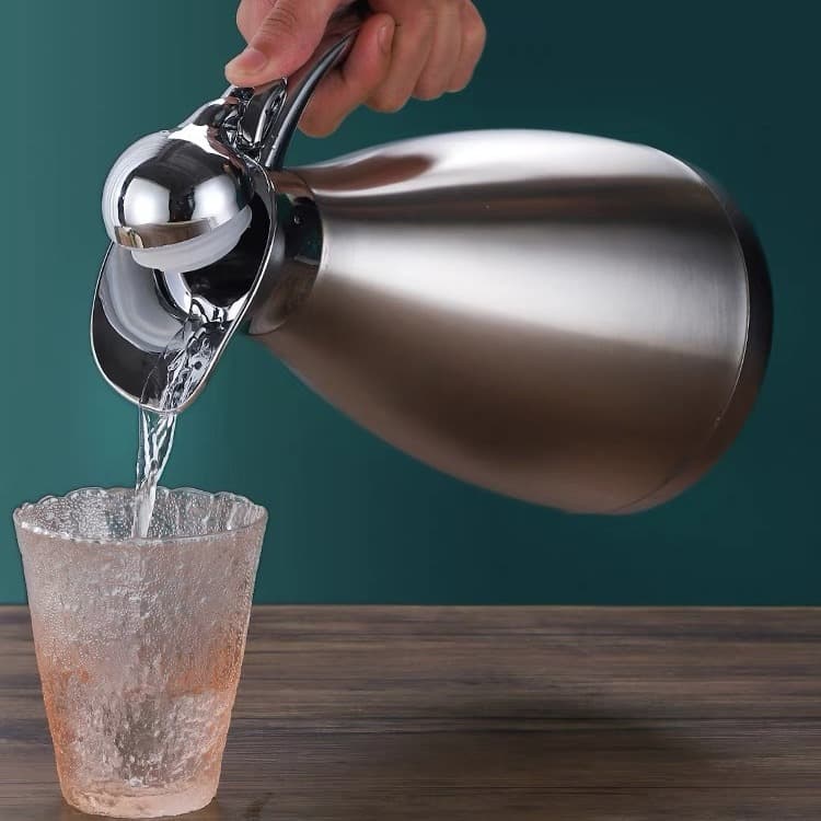 2L Stainless Steel Coffee Thermal Kettle thumbnail 3