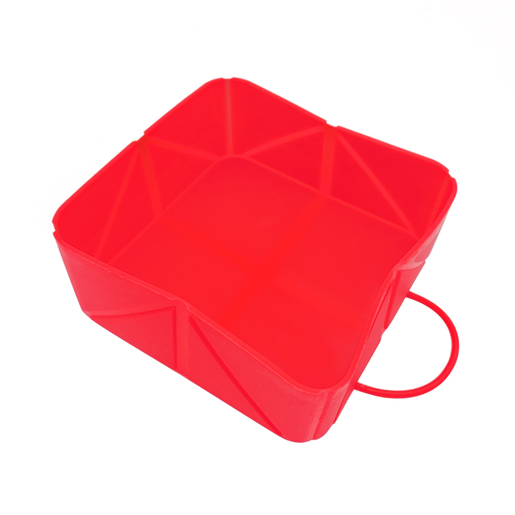 Silicone Collapsible Pet Bowl With Carabiner thumbnail 3