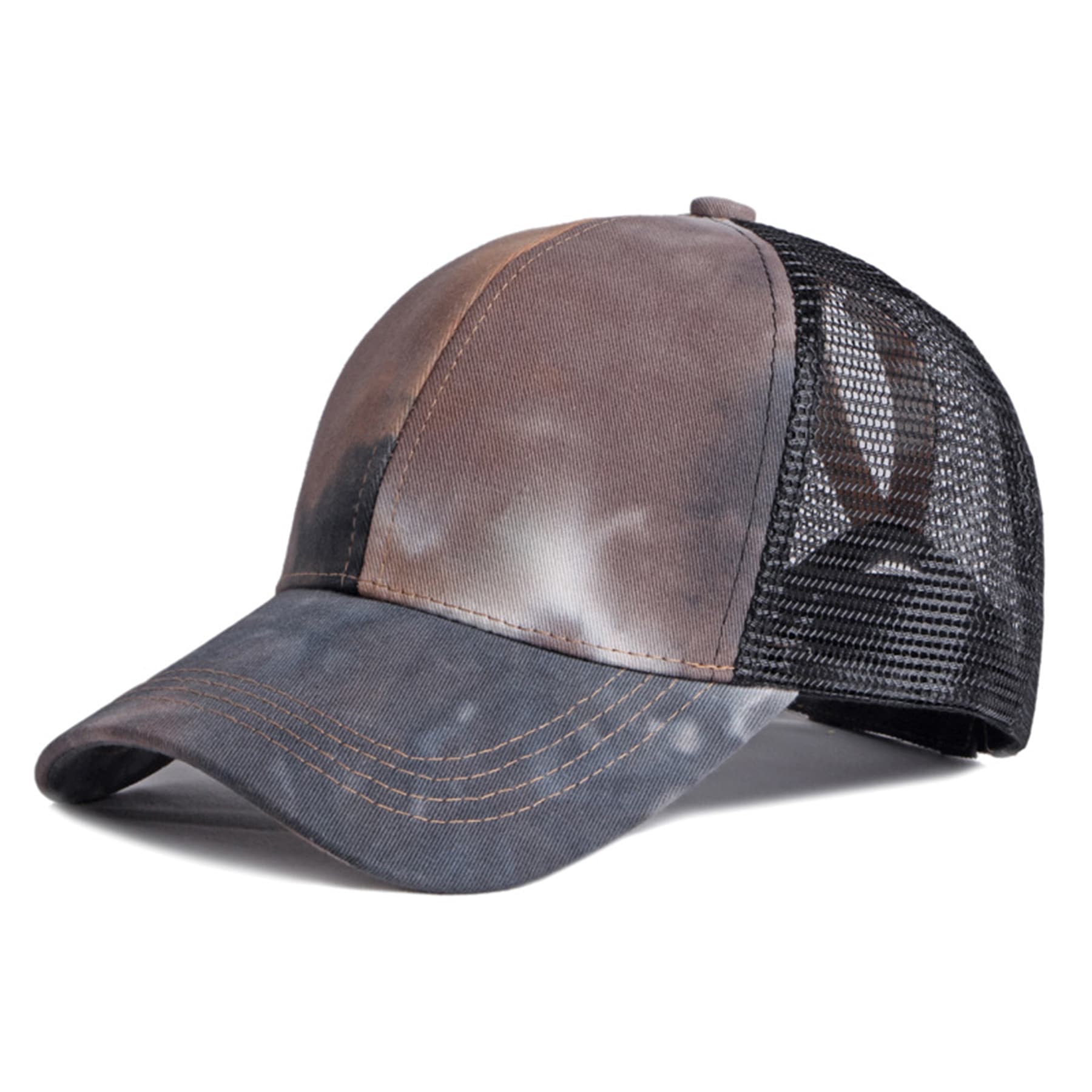 Ponytail Baseball Cap Tie Dye Hat thumbnail 7