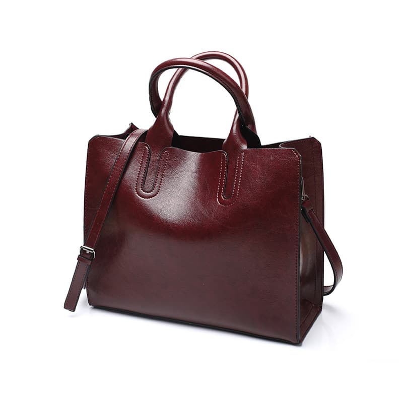 Women’S Large Capacity Retro Mature Handbag Crossbody Bag thumbnail 7