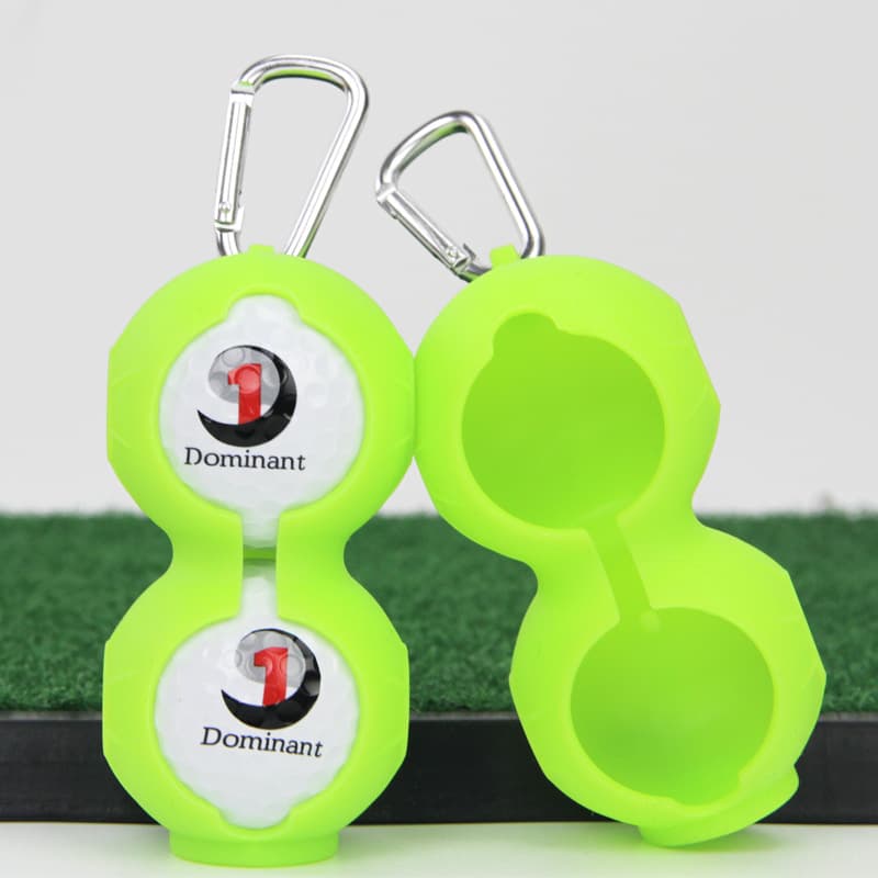 Silicone Golf Ball Holder With Carabiner thumbnail 6
