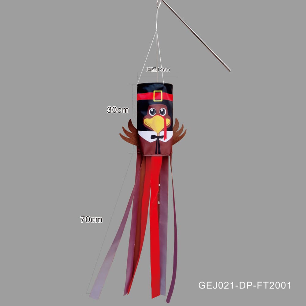 Windsock windshield flag Halloween thumbnail 3