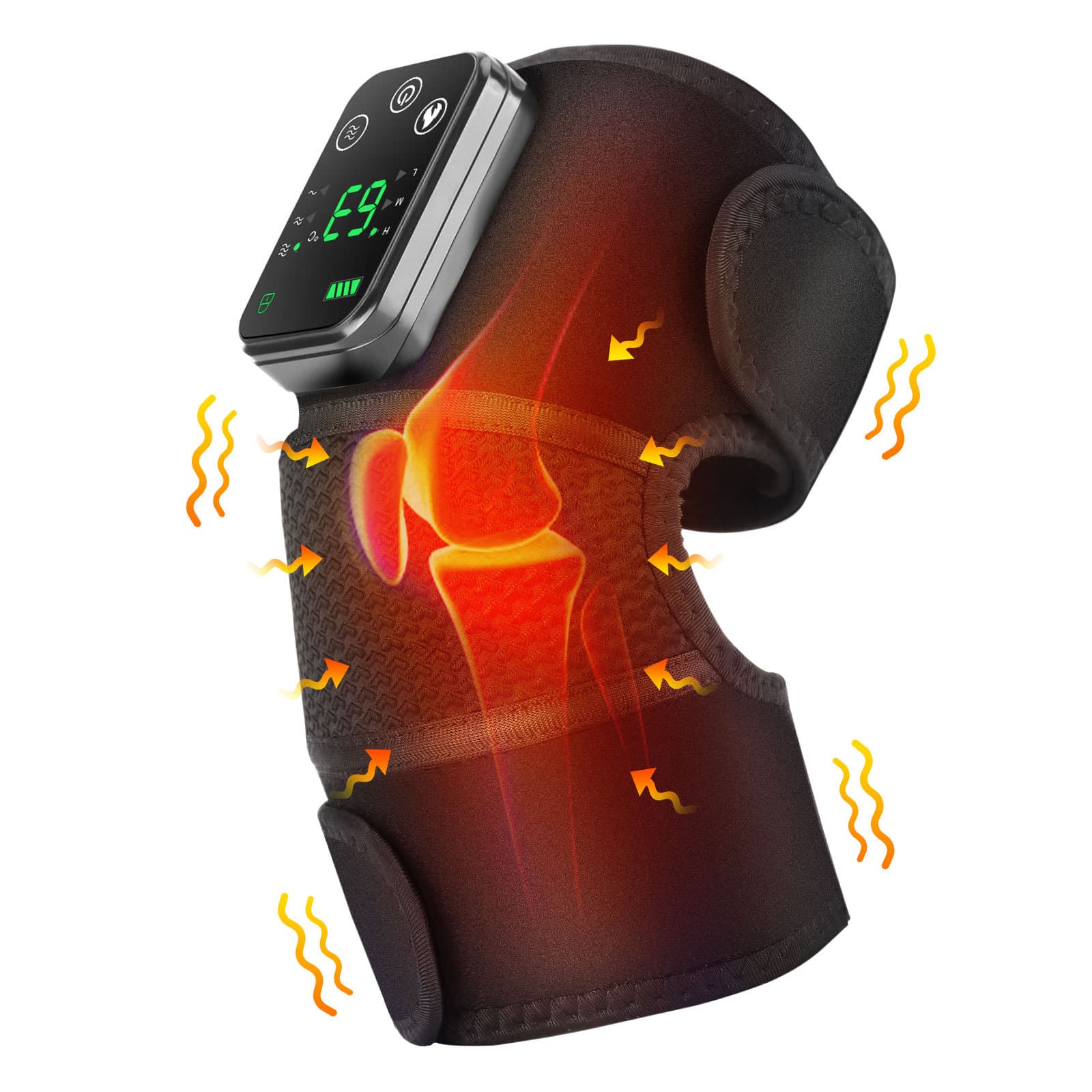 Leg Massager with Heat Air Compression thumbnail 4