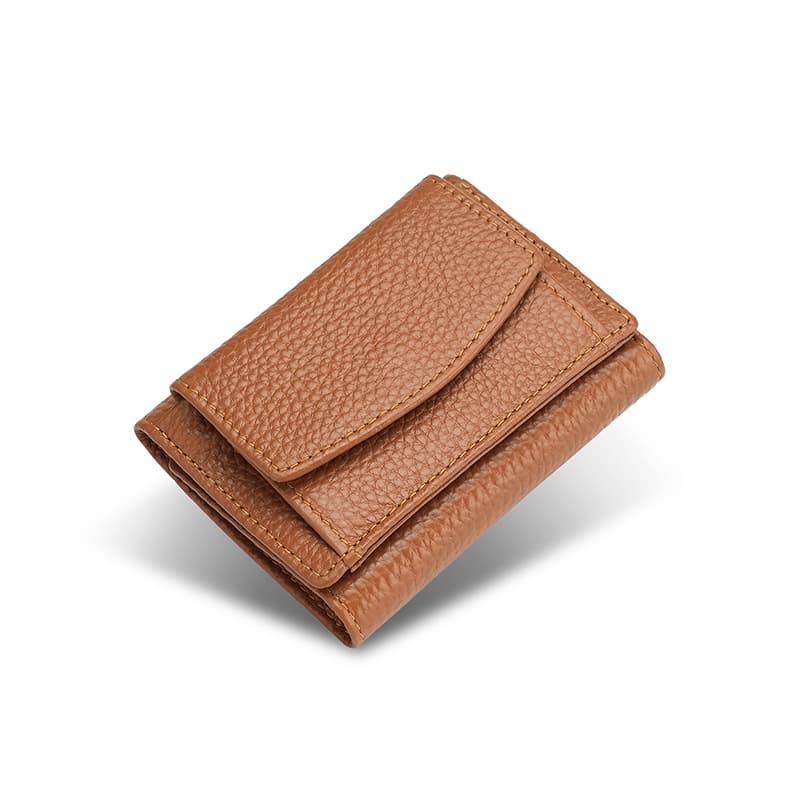 Genuine Leather mini ladies purse wallet thumbnail 5