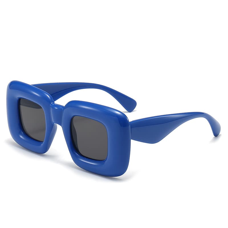 Cute Square Inflated Sunglasses thumbnail 4