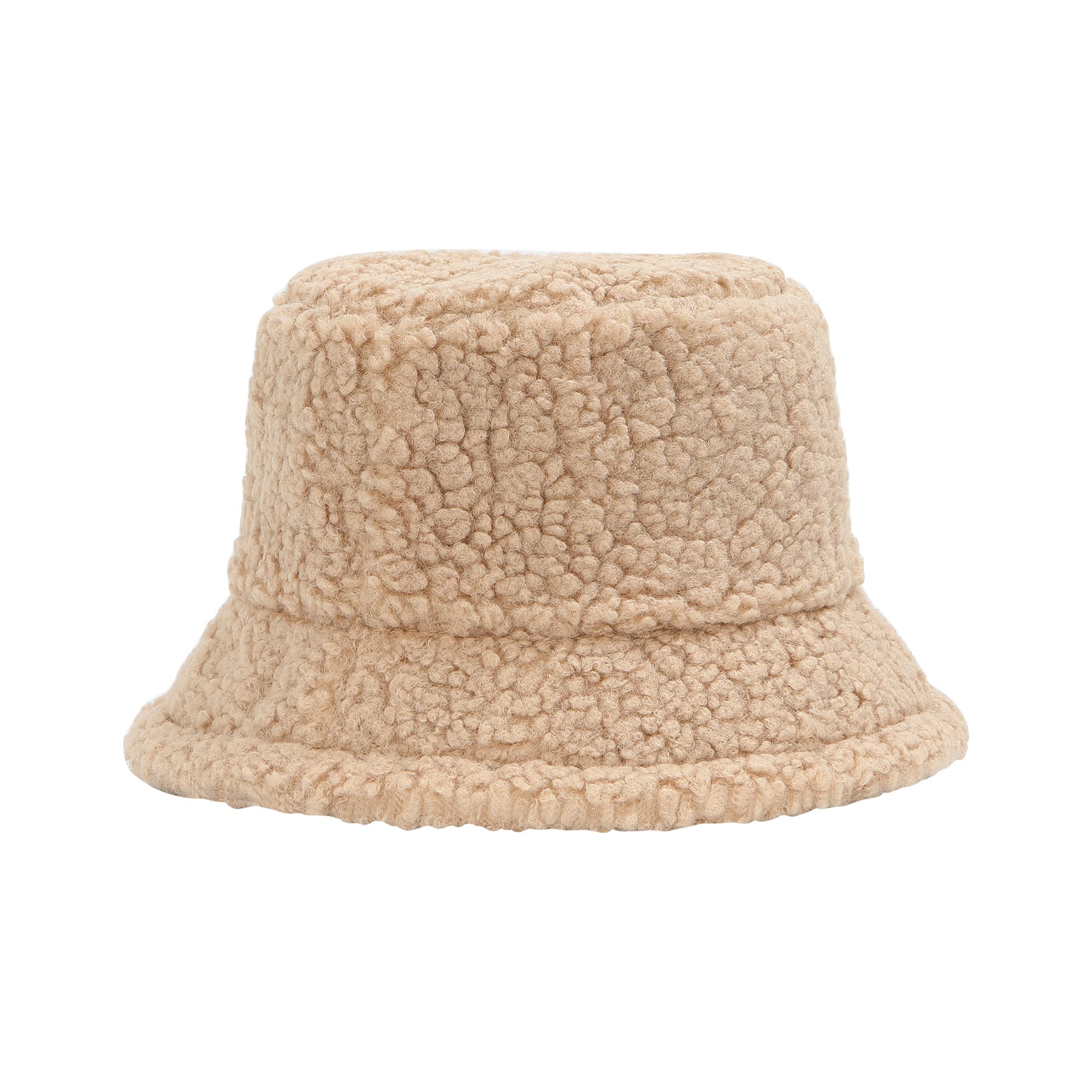 Winter Lambs Wool Bucket Hats For Women thumbnail 2