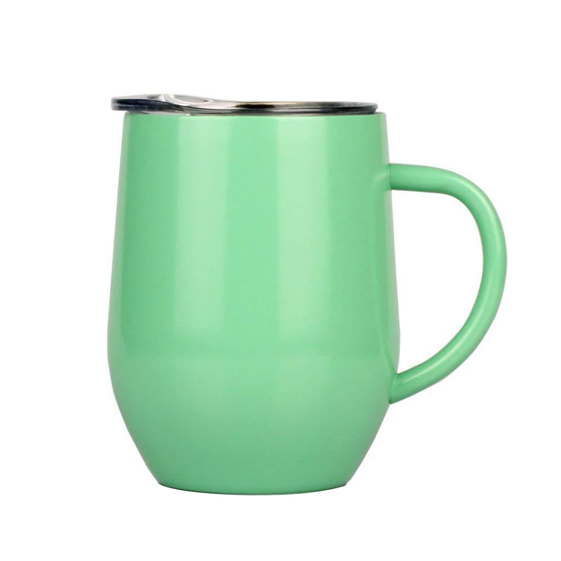 12oz Stainless Steel  Coffee Mug With Handle