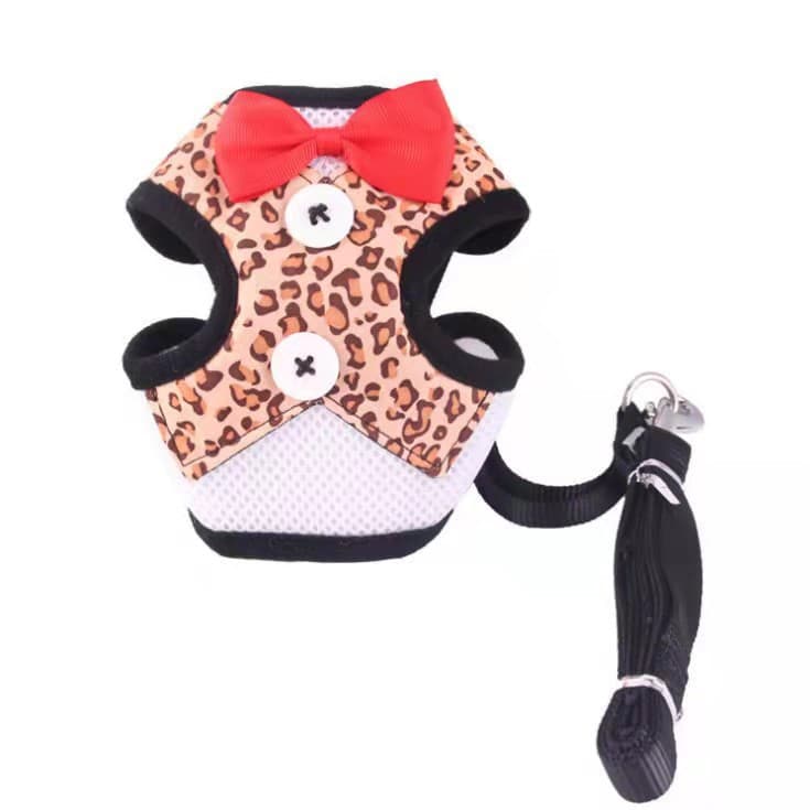 Elegant Bow Dog Collars Necktie Traction Rope Adjustable thumbnail 3