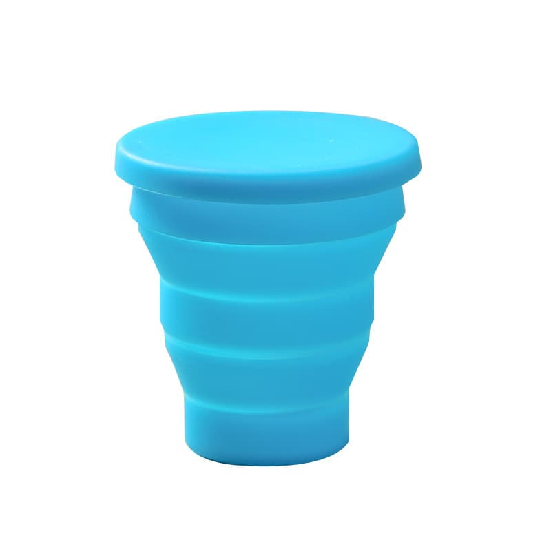 Portable Outdoor Camping Foldable Silicone Water Cup thumbnail 6