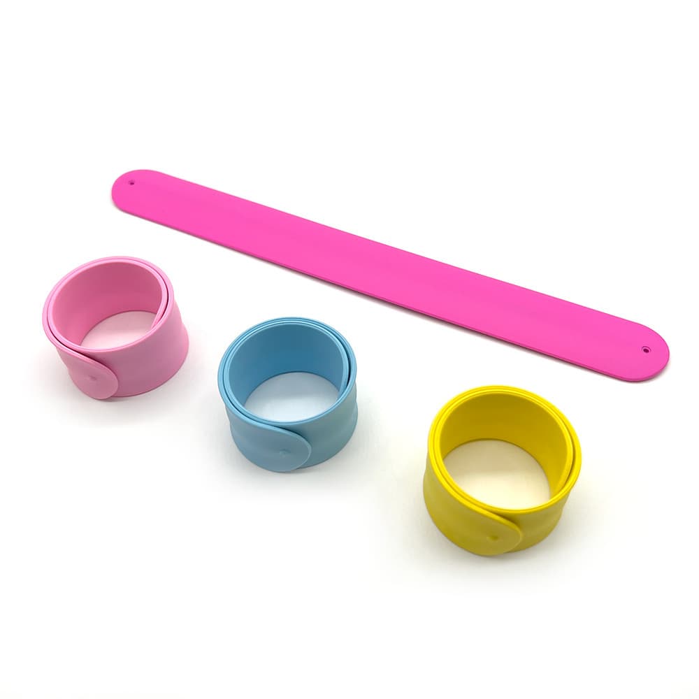Silicone Slap Bracelet thumbnail 3