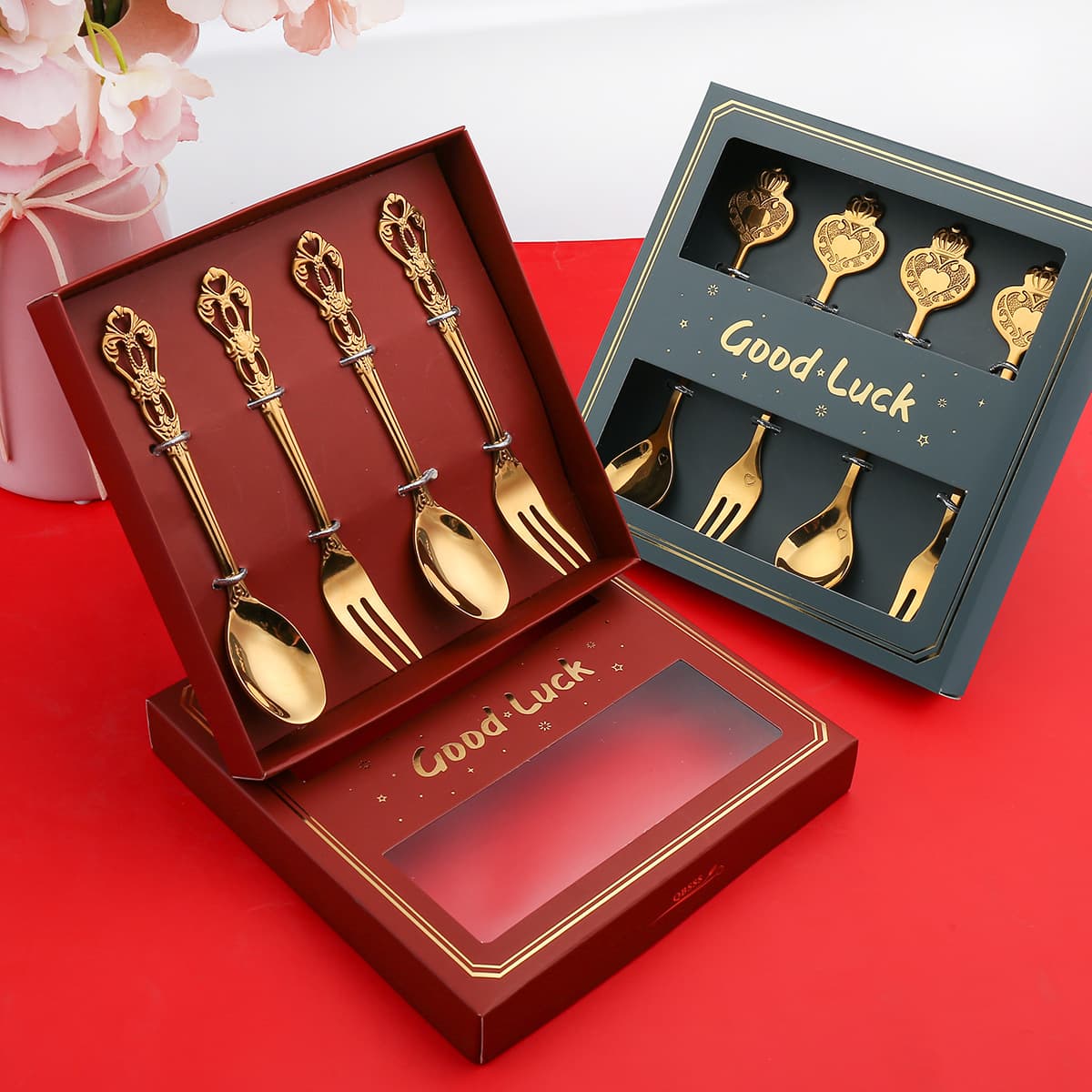 2Pcs Spoon Fork Gift Set thumbnail 8