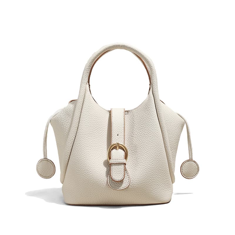 Genuine Leather Simple geometric shoulder cross-body bag thumbnail 6