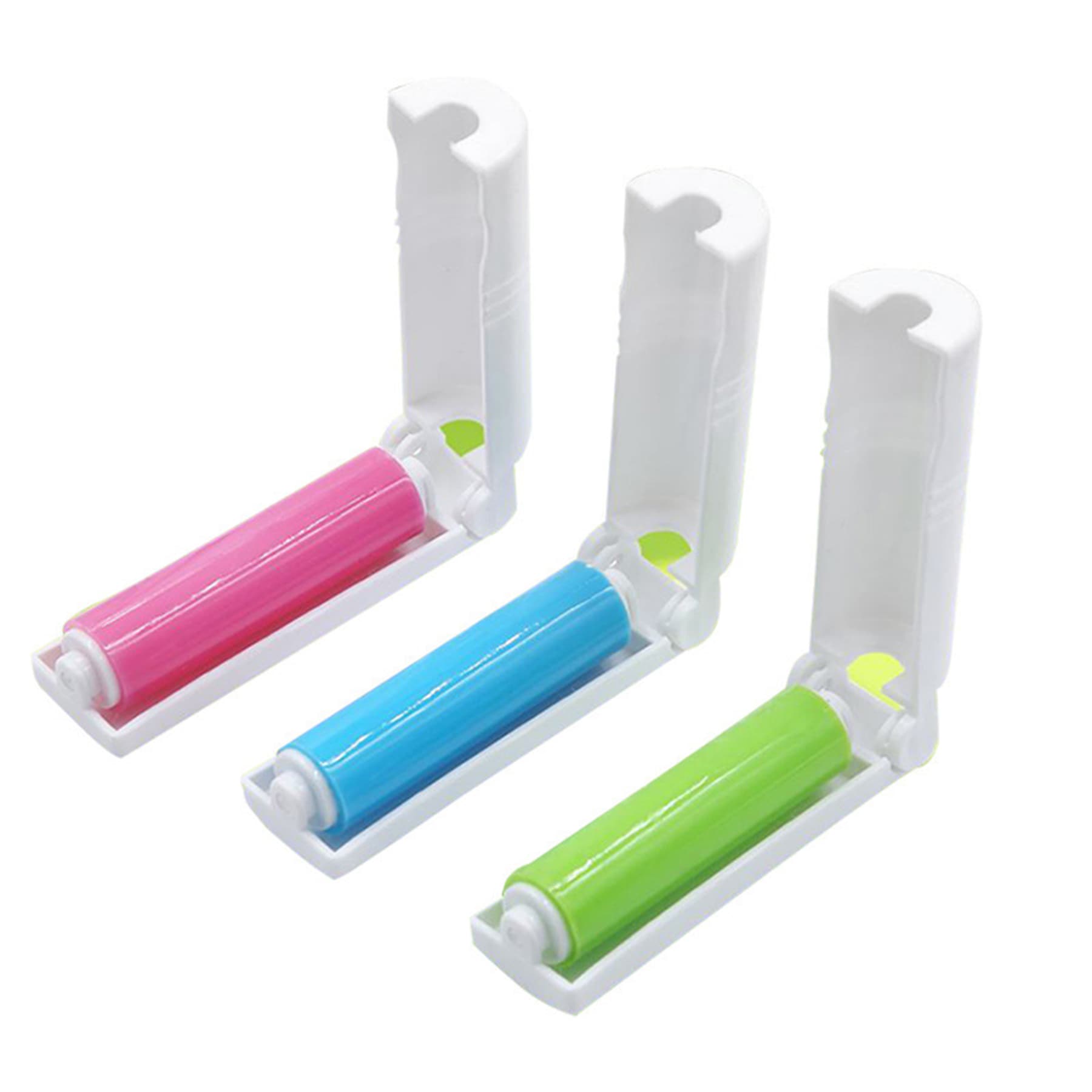 Mini Lint Roller Brush Hair Fabric Remover thumbnail 5