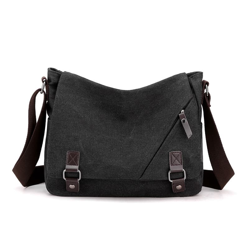 Canvas Shoulder Computer Messenger Bag thumbnail 4