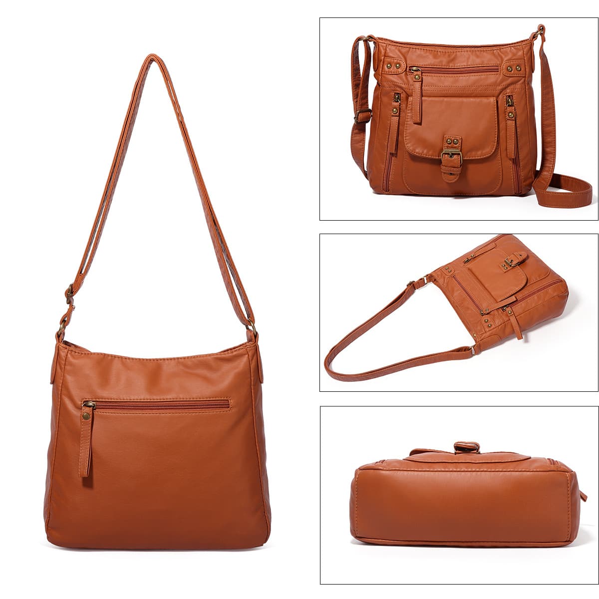 PU Leather Crossbody Shoulder Bags thumbnail 8