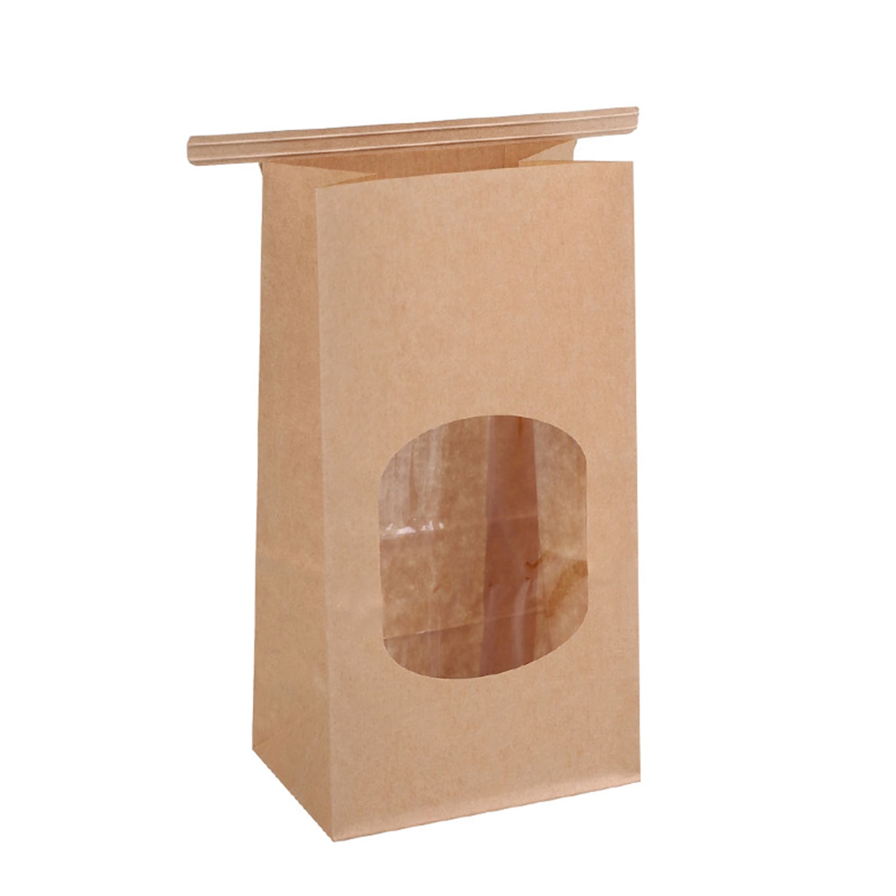Clear Window Kraft Toast Bag Waterproof thumbnail 3