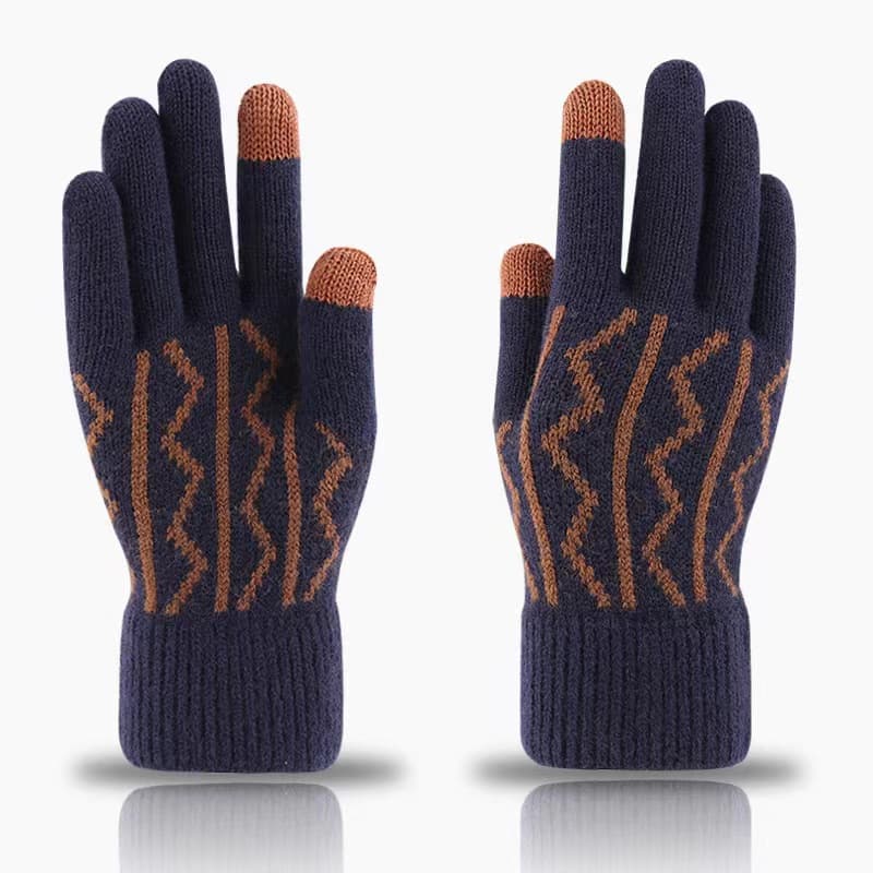 Touch Screen Warm Gloves With Thermal Soft Knit Lining thumbnail 4