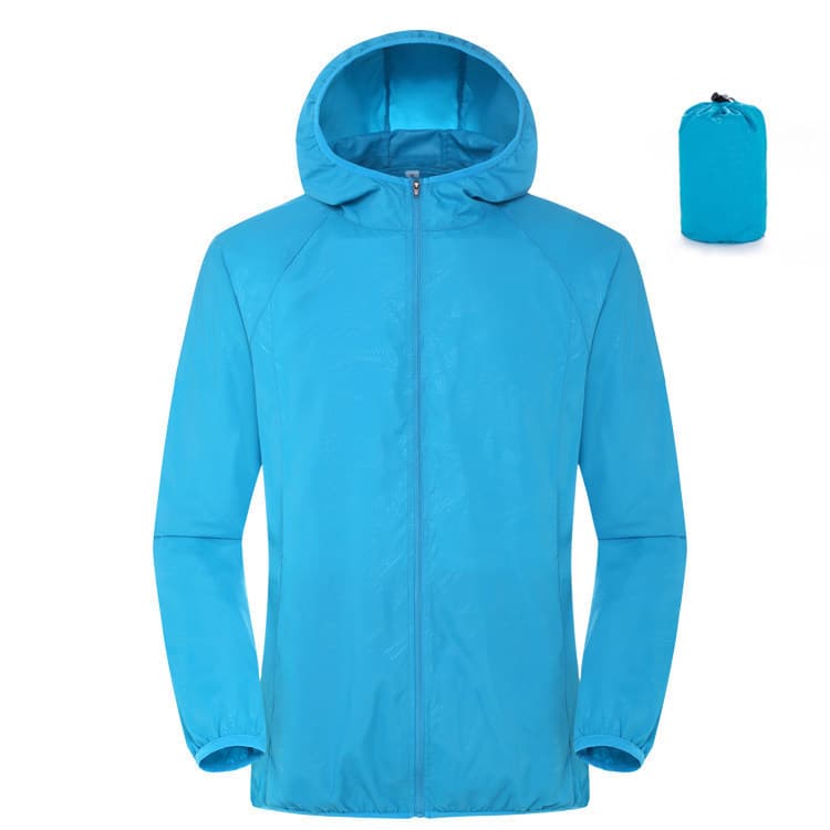 Ultra-thin Sports Quick Drying Waterproof Outdoor Jackets thumbnail 2