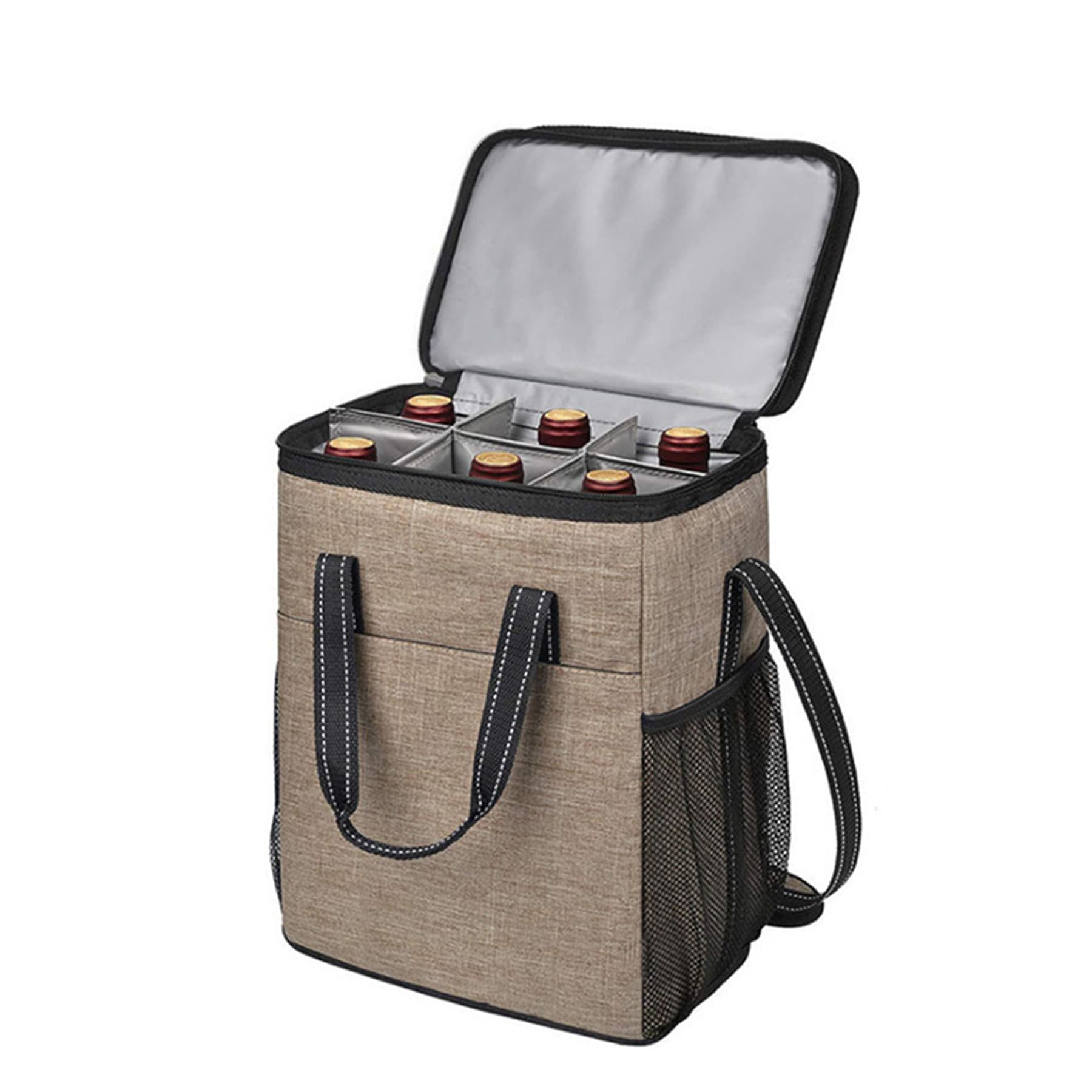 Bottle Pockets Wine Tote thumbnail 2