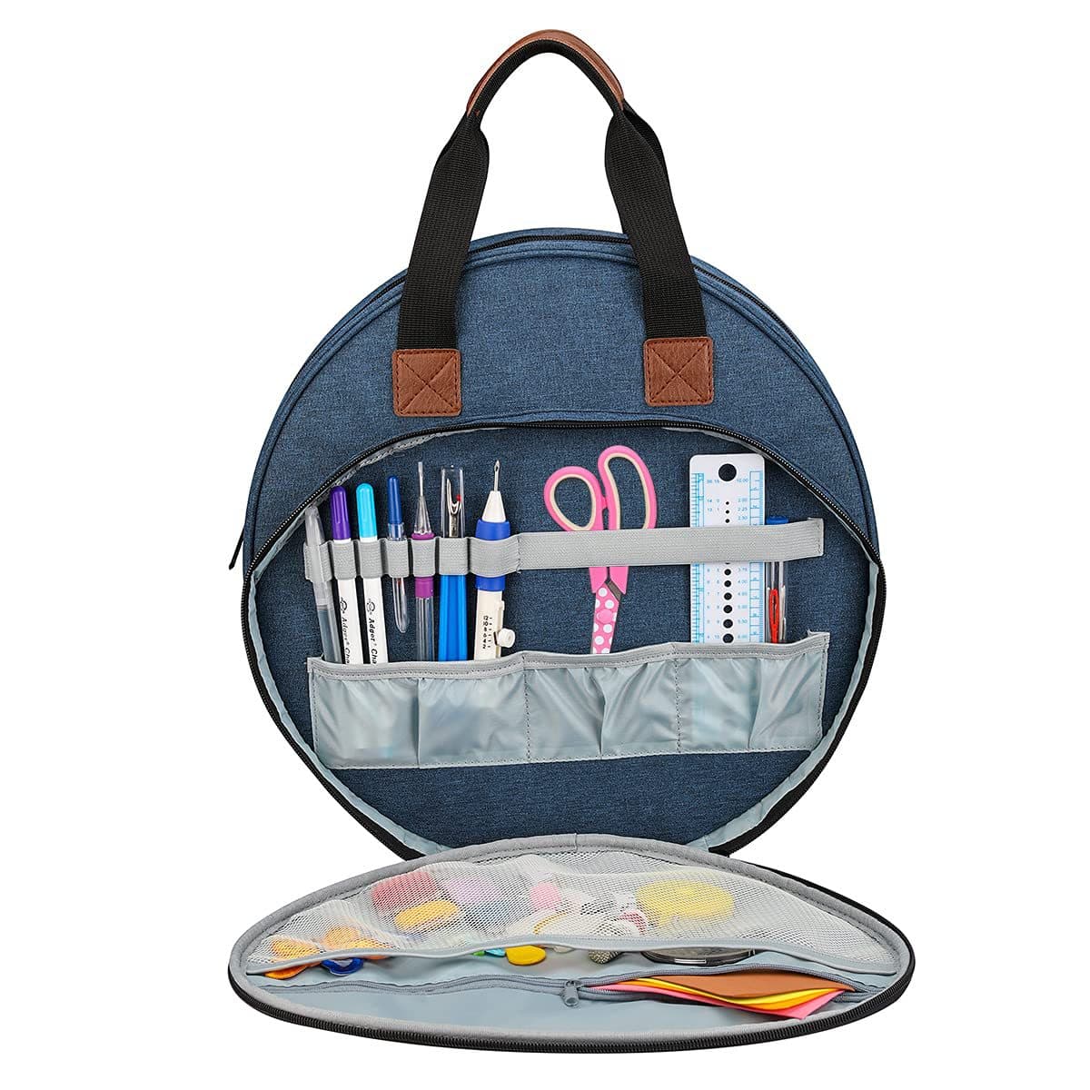 Oxford cloth portable circular storage bag thumbnail 3