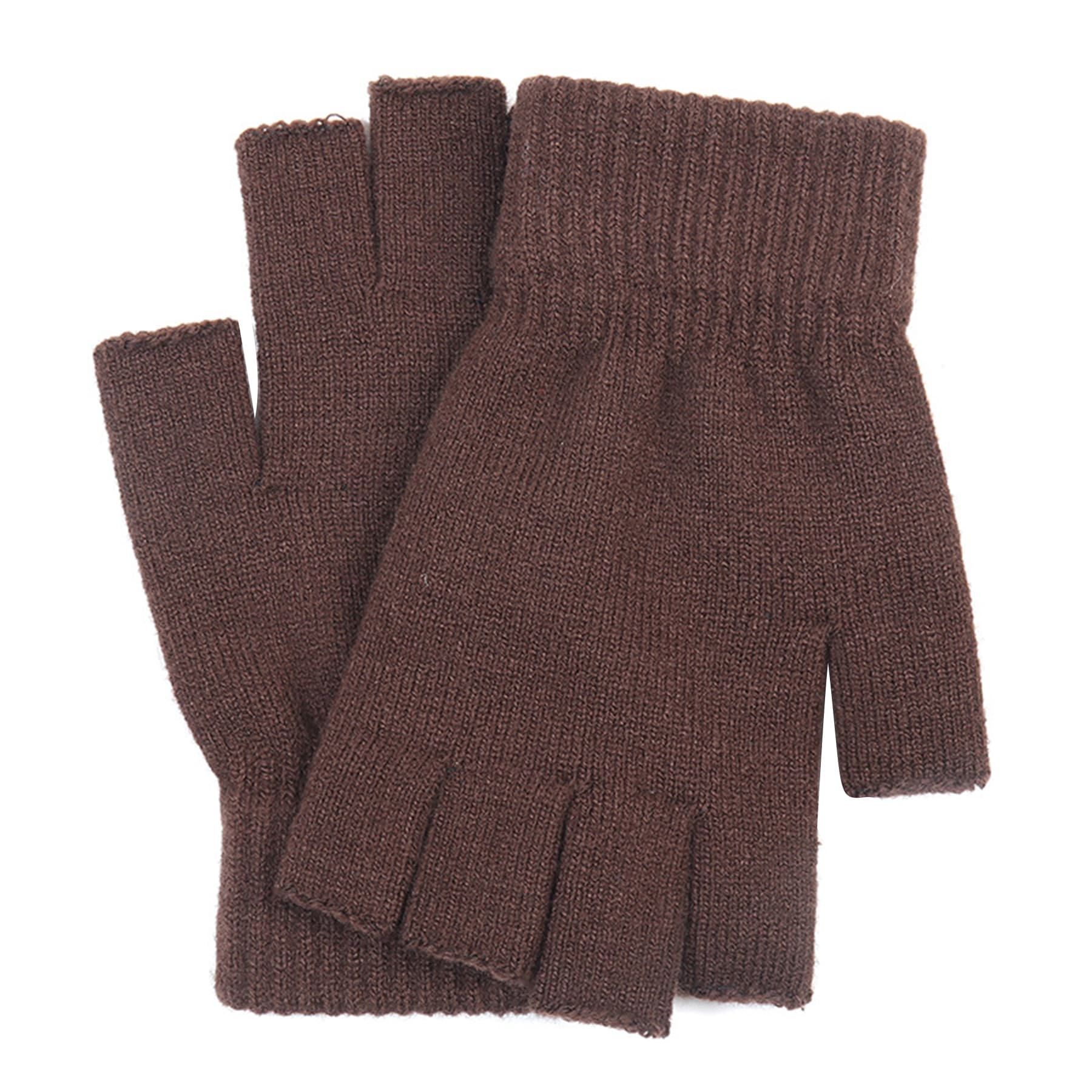 Knit Half Finger Gloves thumbnail 2