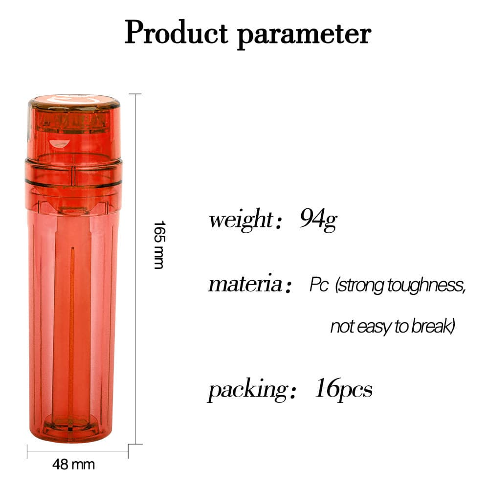 Multifunction Portable Plastic All-In-One Cigarette Grinde
