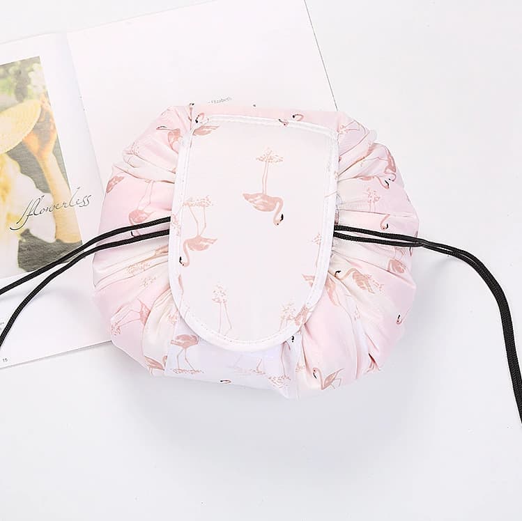 Large Capacity Oxford Drawstring Makeup Bag thumbnail 8