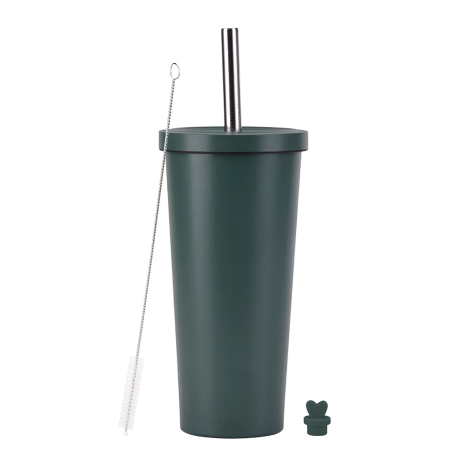 24 oz. Insulated Tumbler Cup with Straw thumbnail 17