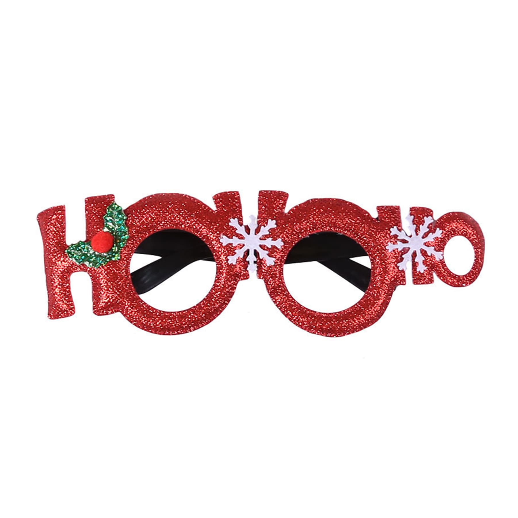 Christmas Decorated Plastic Glasses thumbnail 43