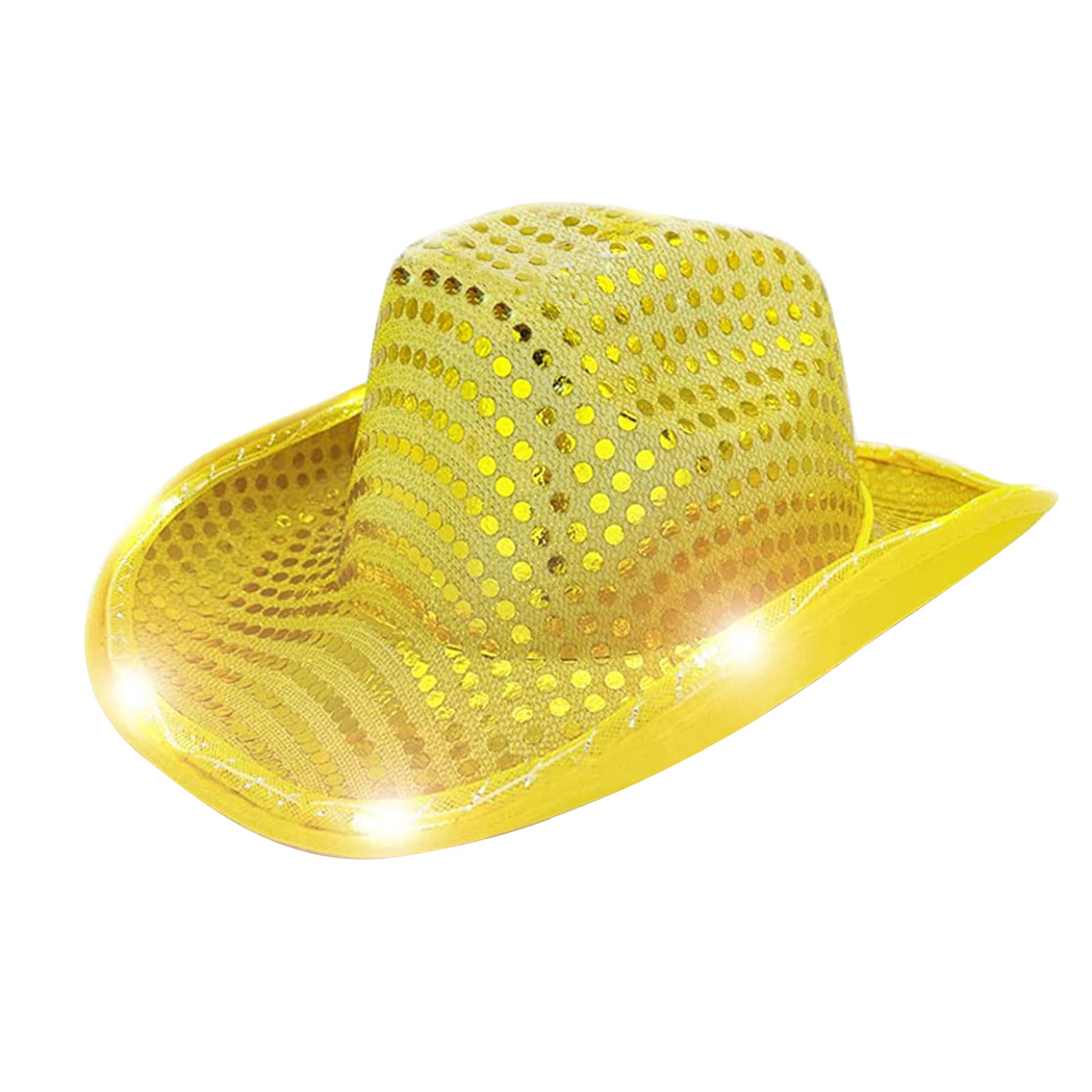 Sequin LED Cowboy Hat thumbnail 2