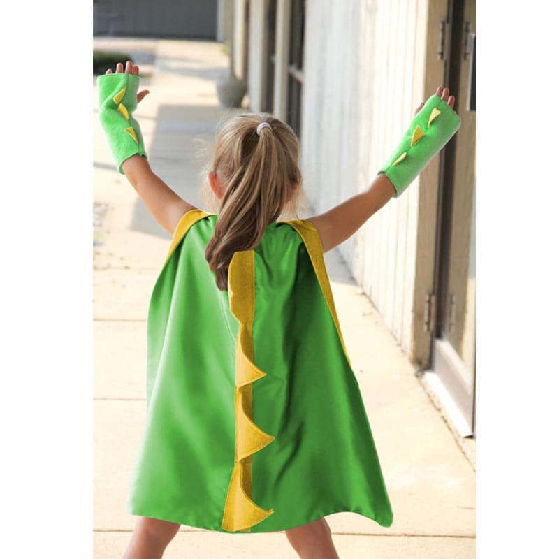 Toddler Cute Dinosaur Dress-Up Cape With Arm Cuff thumbnail 6