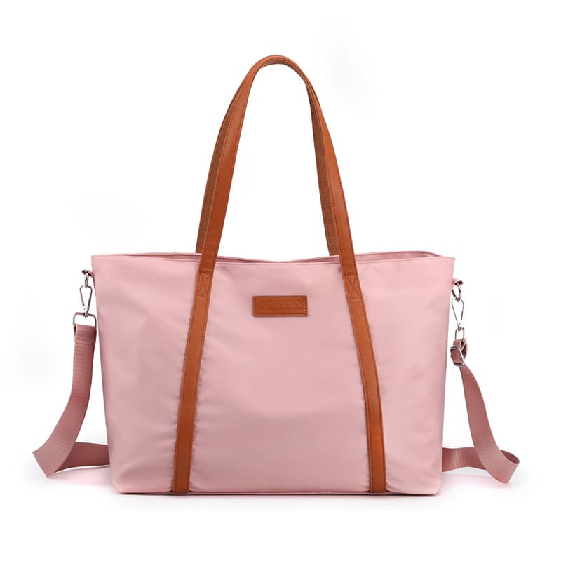 Leather Nylon Shoulder Crossbody Bag thumbnail 7