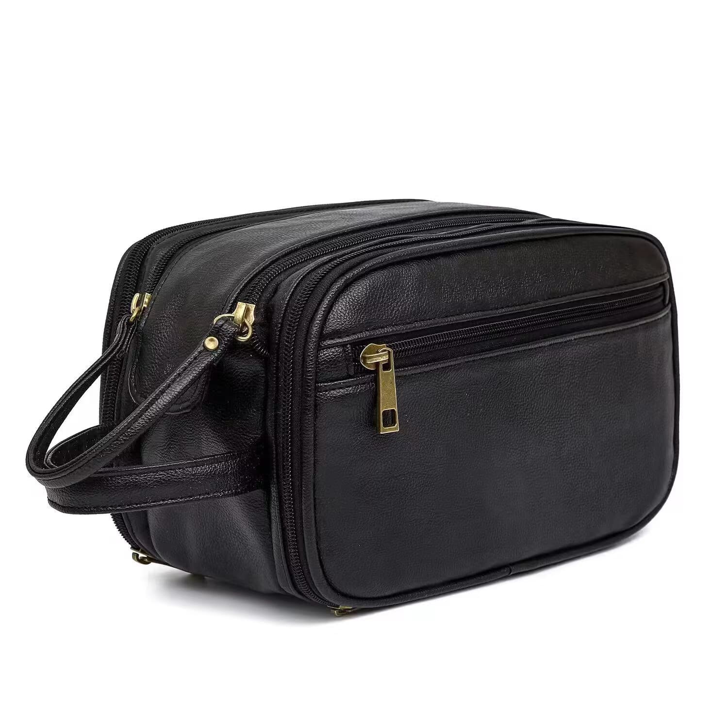 Large Travel PU Leather Cosmetic Bags thumbnail 6