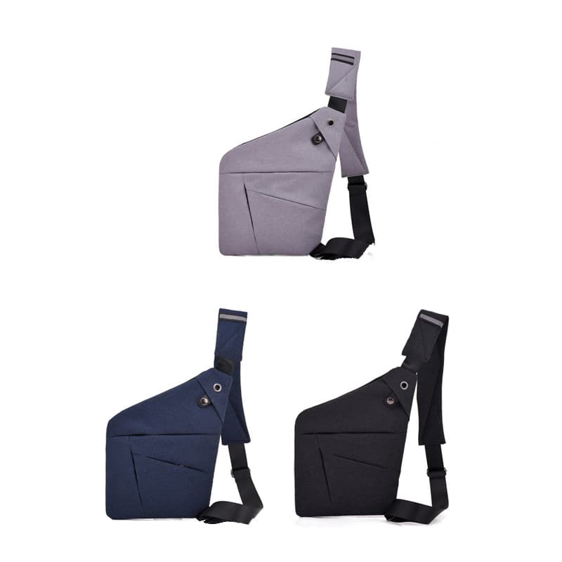 Canvas Sling Crossbody Chest Bag thumbnail 5