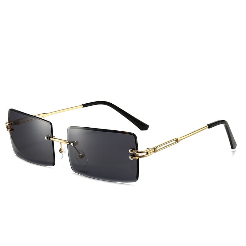 Fashion Frameless Square Glasses