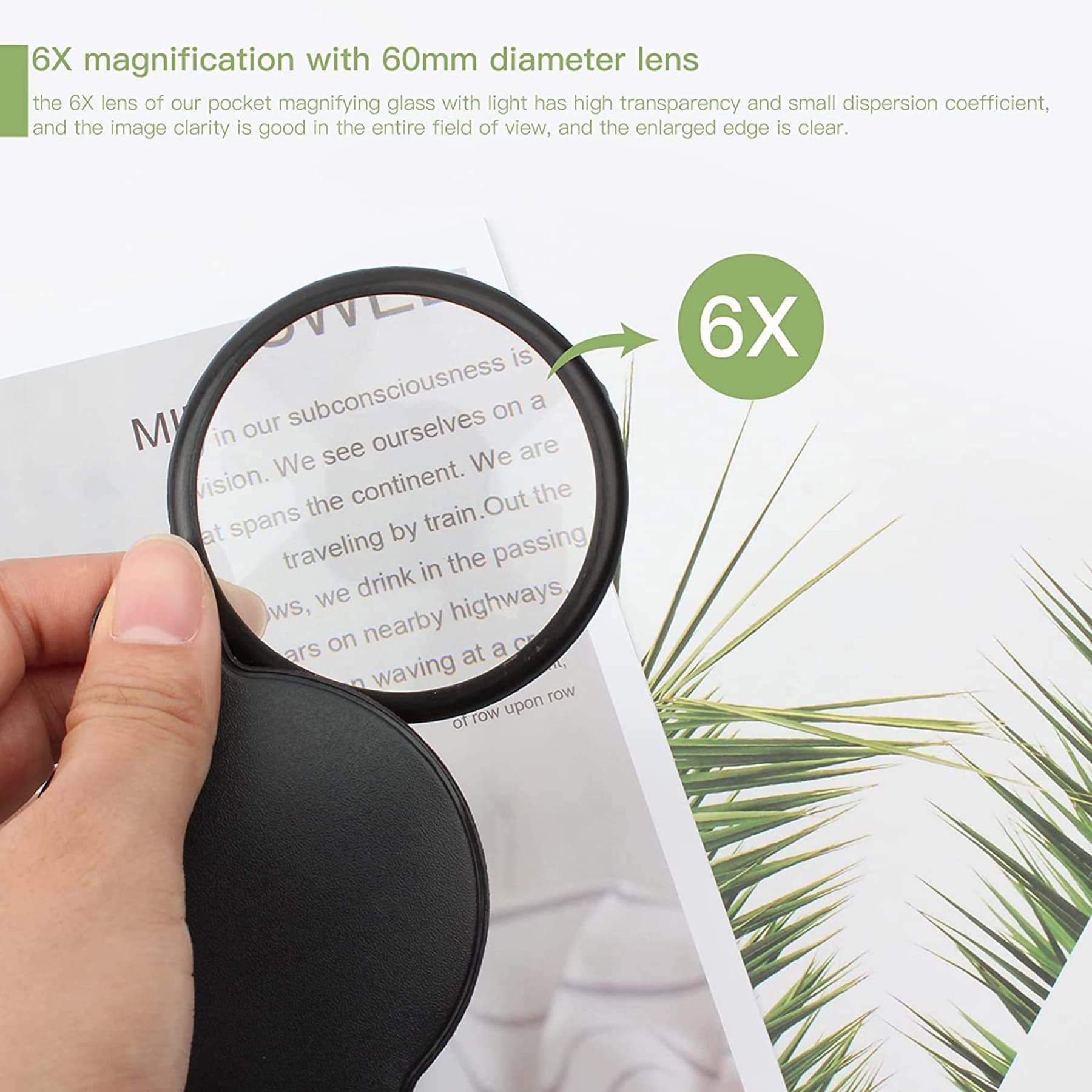 Mini Folding Pocket Magnifying Glass thumbnail 7