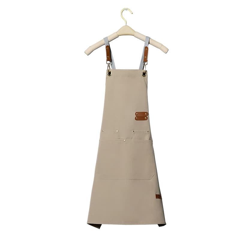 Chef Back Apron For Men Women With Adjustable Straps Large