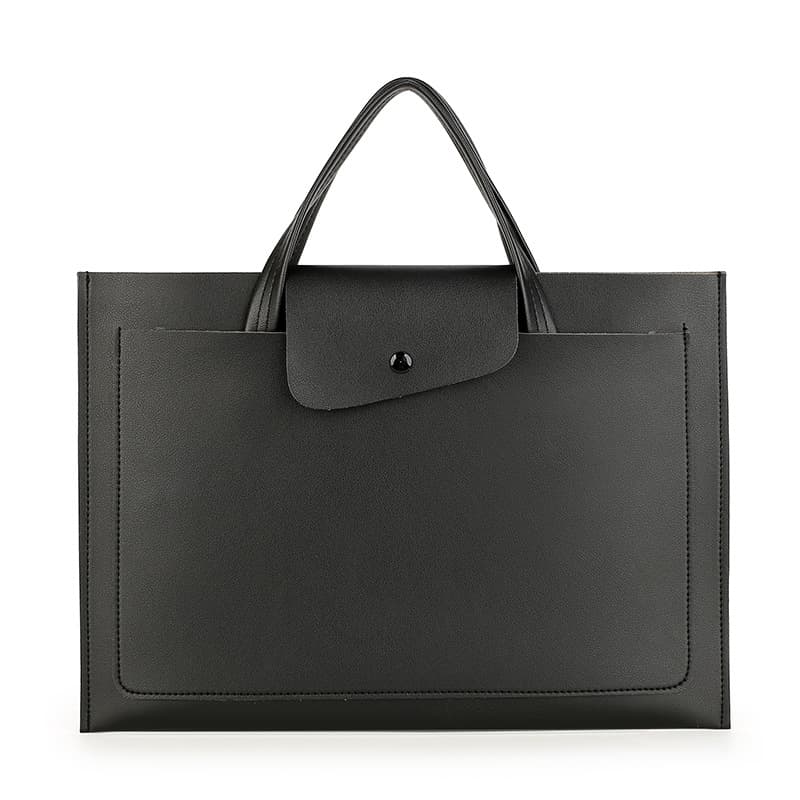 PU Leather Slim Laptop Bag for men/women thumbnail 5