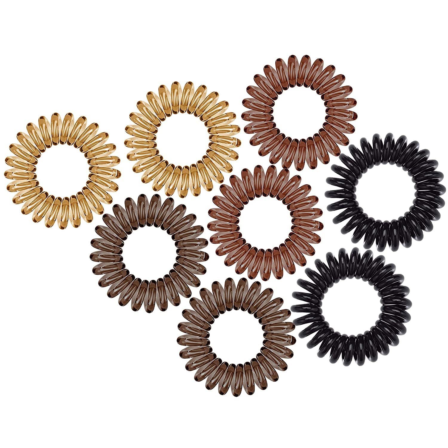 Spiral Phone Cord Hair Ties thumbnail 3
