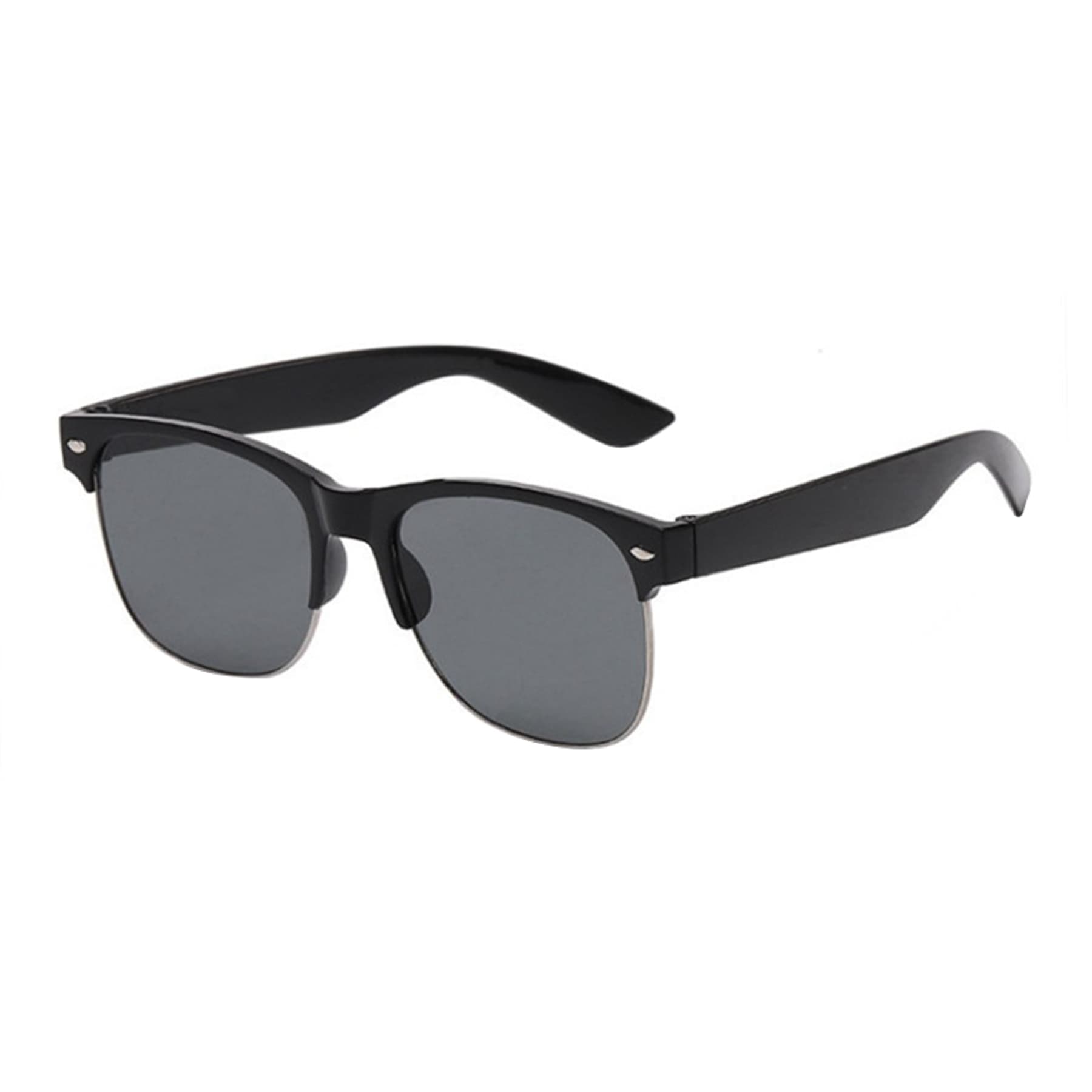 Imitative Bamboo Woodgrain Plastic Sunglasses thumbnail 2