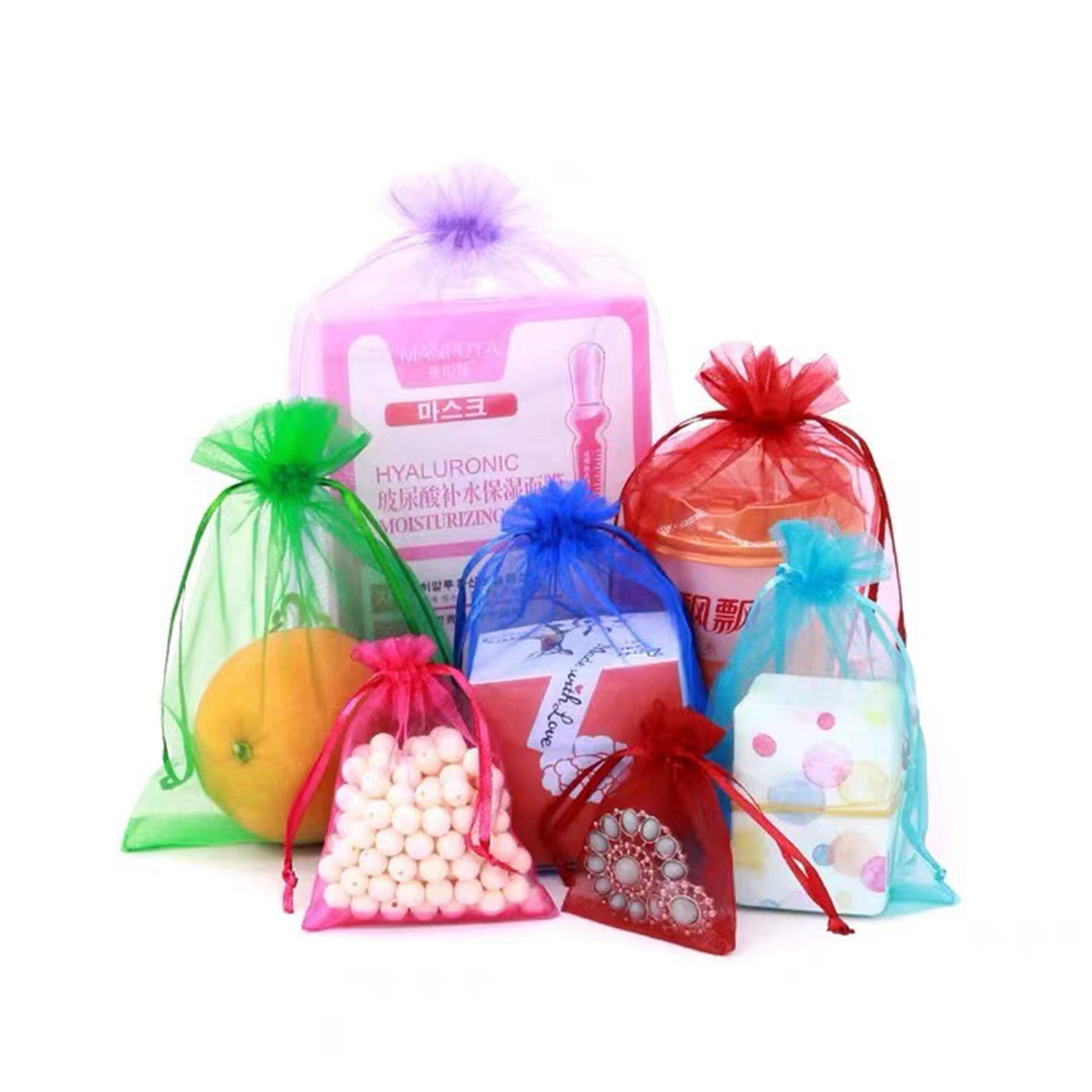 5"X7" Organza Drawstring Pouch thumbnail 19