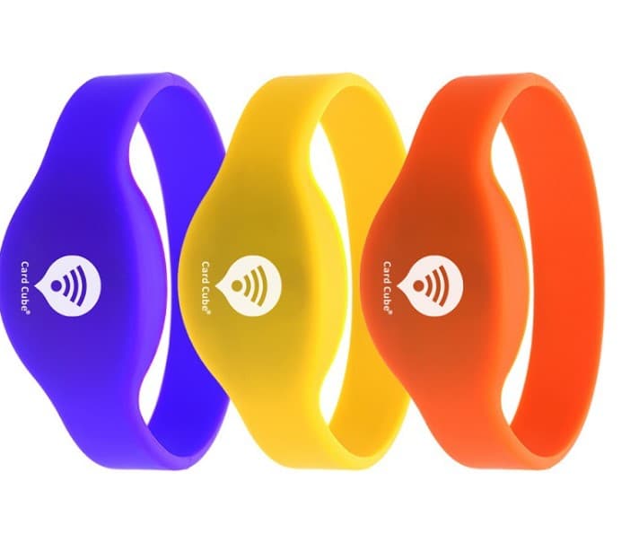 RFID Silicone wristband chip bracelet thumbnail 4
