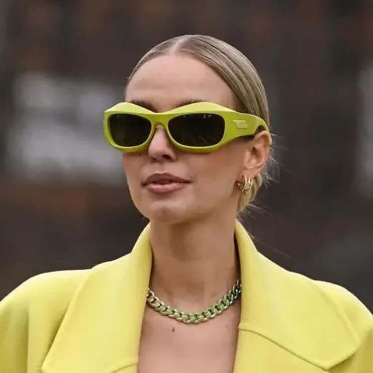 Fashion Y2K Oversized Futuristic Oval Sunglasses thumbnail 6