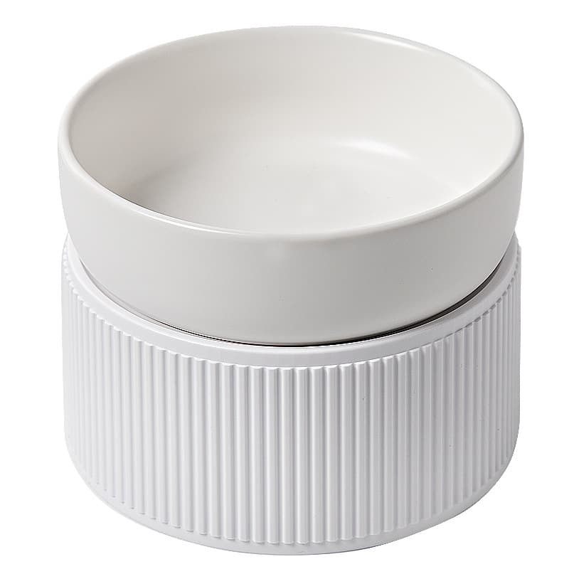 New Multifunction HIPS Ceramic Elevated Pet Bowl thumbnail 4